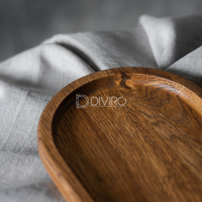 Тарелка овальная от мастерской DIVIRO